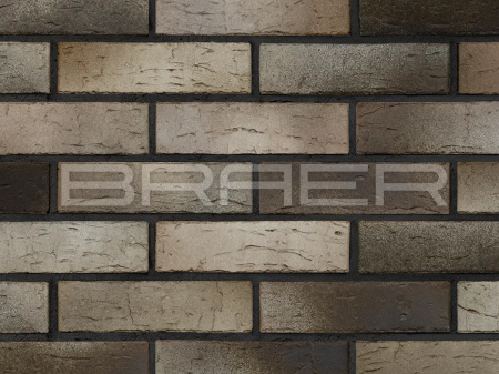 Кирпич облицовочный браер BRAER Pro 78.09, 1 НФ, М150
